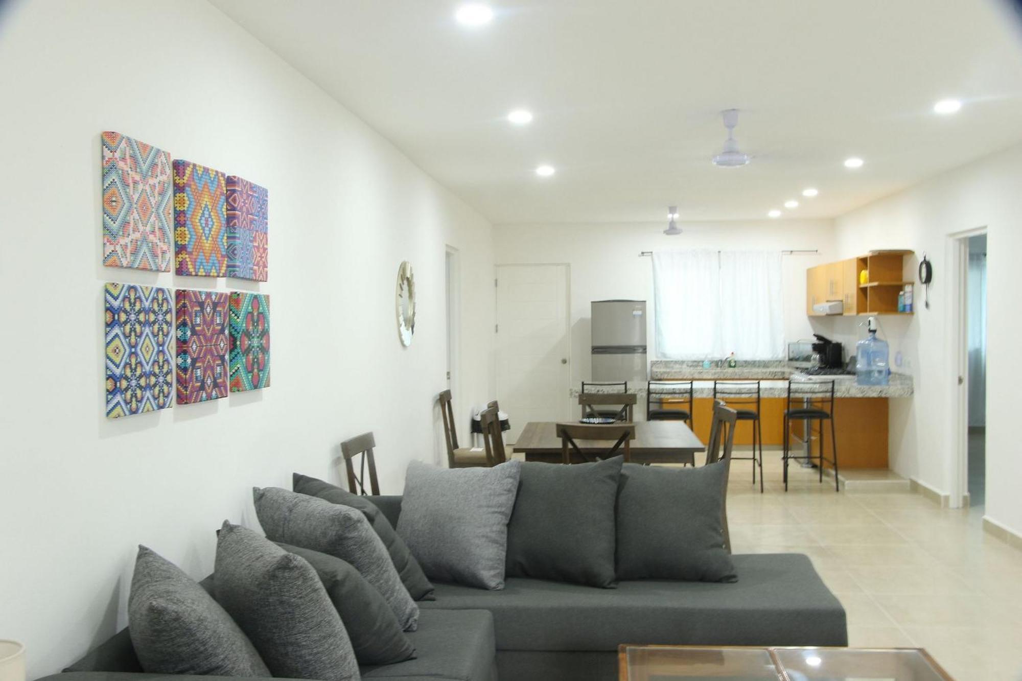 Ferienwohnung Edifico Con Departamentos Amplios Cerca De La Playa Puerto Morelos Exterior foto